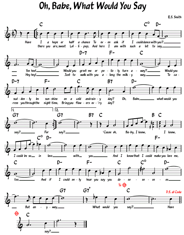 Sheet Music